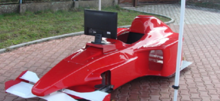 Simulátor Formule 1 kokpit
