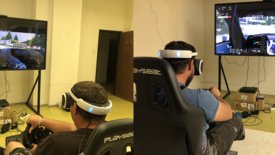  VR simulator jízdy pro dva jezdce