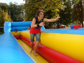 Nafukovací bungee running (duel)