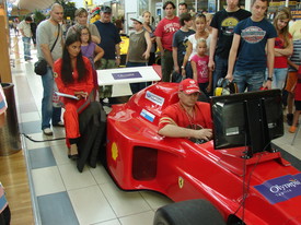Formule 1 simulátor - červená