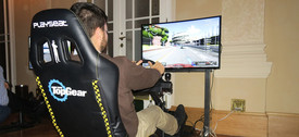 simulátor jízdy pro dva jezdce